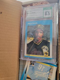 1987 Fleer Complete Set W Graded Barry Bonds8.5  Bo Jackson Will Clark Rookie Cards