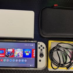 Nintendo Switch OLED With Accessories