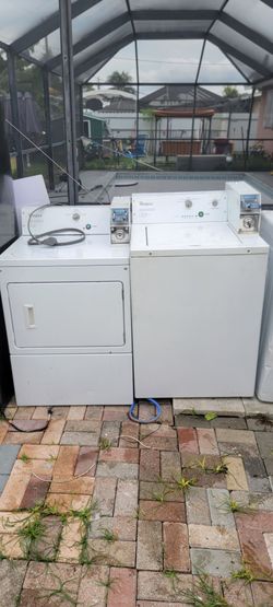 Commercial Whirlpool Washer And Dryer Works Great $800