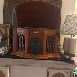 Vintage Thomas Pacconi Disc Record Player