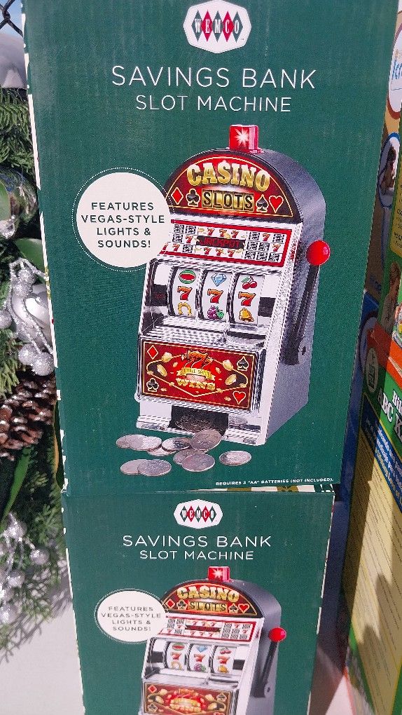 Savings Bank Slot Machine