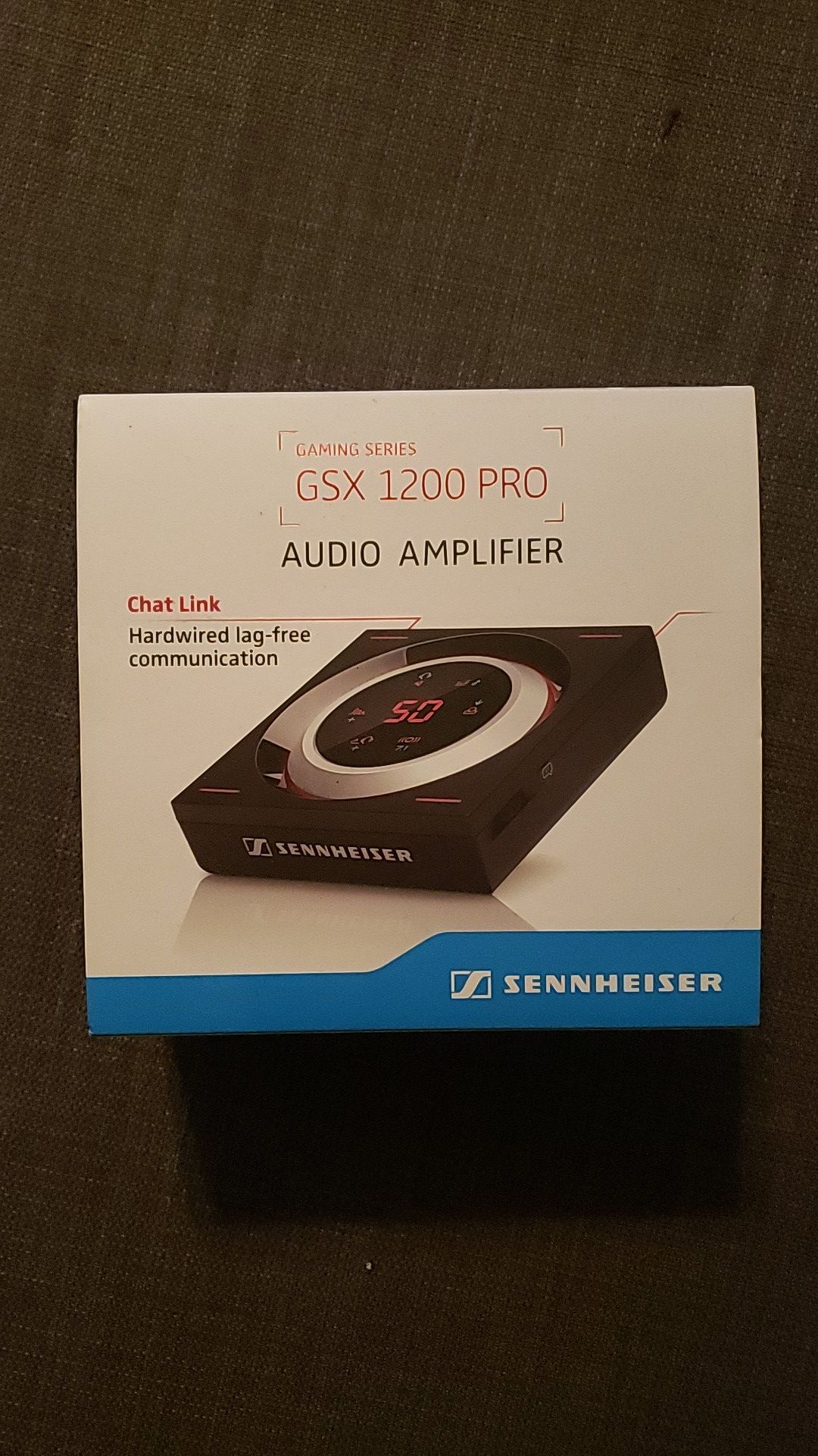 Sennheiser GSX 1200 PRO Audio amplifier.
