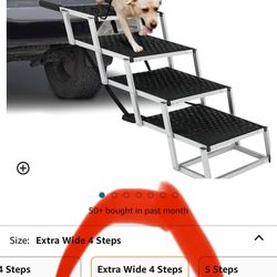 Dog Steps Portable Extra Wide