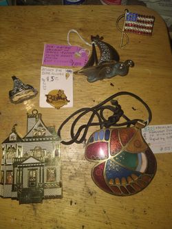 Assortment Of Collectibles Pins