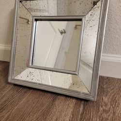 New 1ft Beveled Box Frame Wall Mirror 