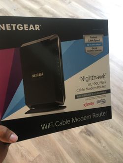 NetGear Wi-Fi Cable Modem and Router