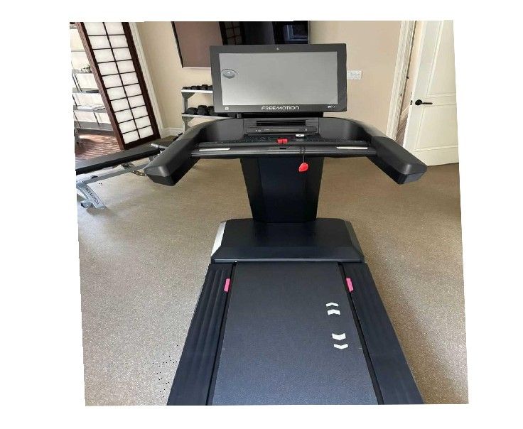 Sunny Health & Fitness Treadmill Shape Up at Home after behind