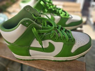 Nike Women's Dunk High "Chlorophyll" Size 10 Pre-Owned