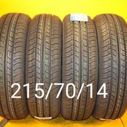 4 New Tires For Sale 215/70/14 We Service Motorcycle Tires