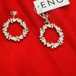 Brand new Ear rings With Expensive stones - Christmas Special