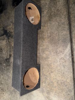 Dual 12’ subwoofer box custom fit for 94-01 dodge ram