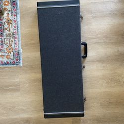 guitar case with fuzzy inside