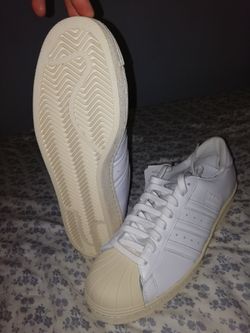 Adidas Superstar leather white