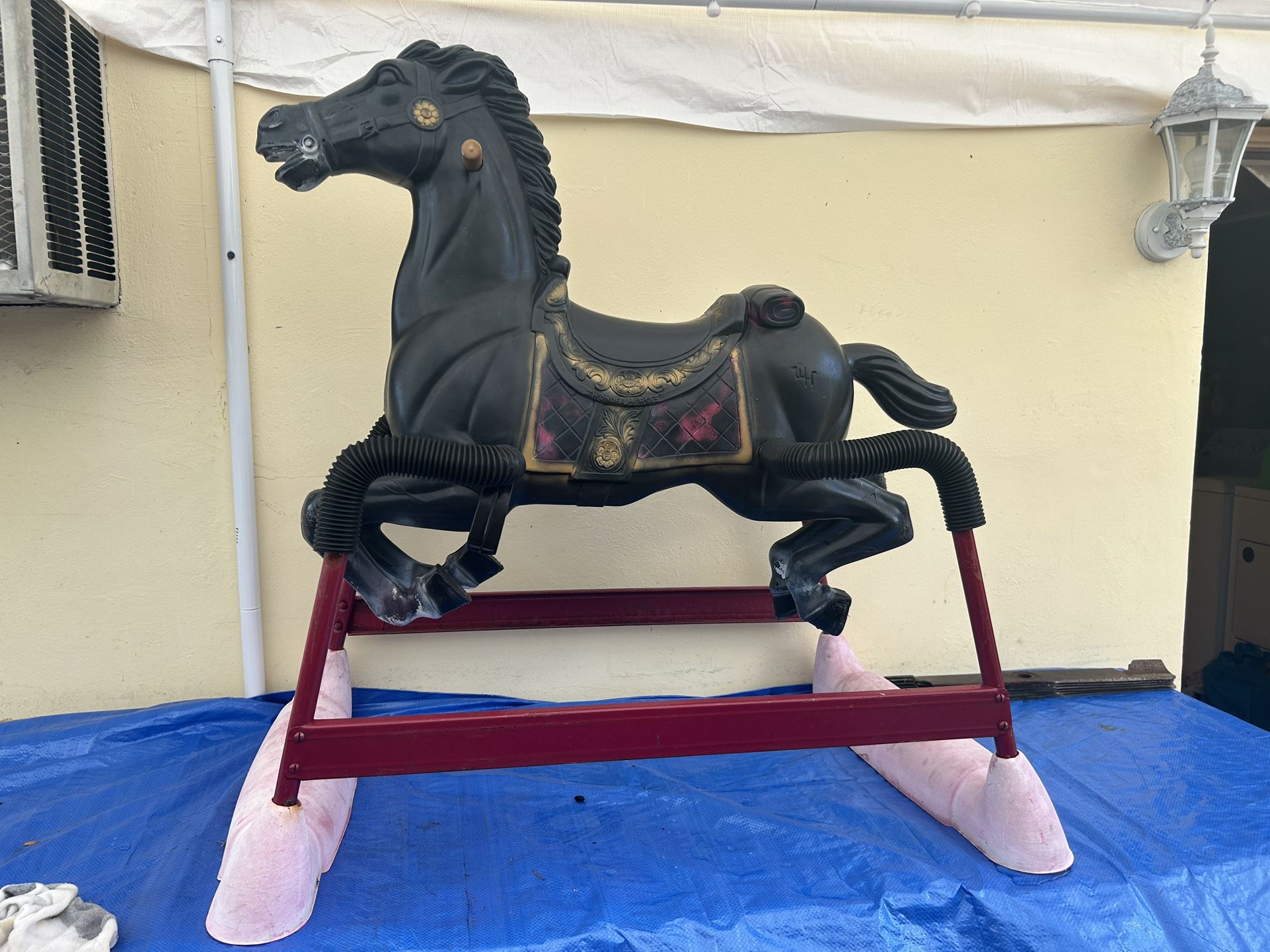 Vintage Spring Rocking Wonder Horse