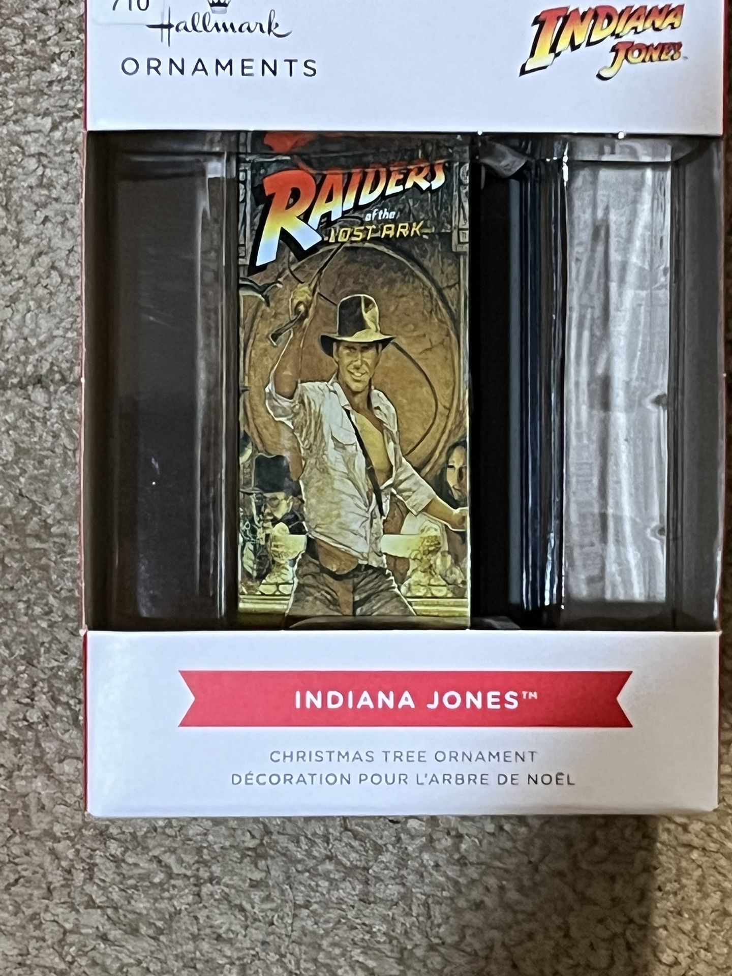 INDIANA JONES Raiders Of The Lost Ark Hallmark 2022 Christmas Tree Ornament -NEW