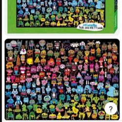 1000 Piece Heye Doodle Rainbow Jigsaw Puzzle