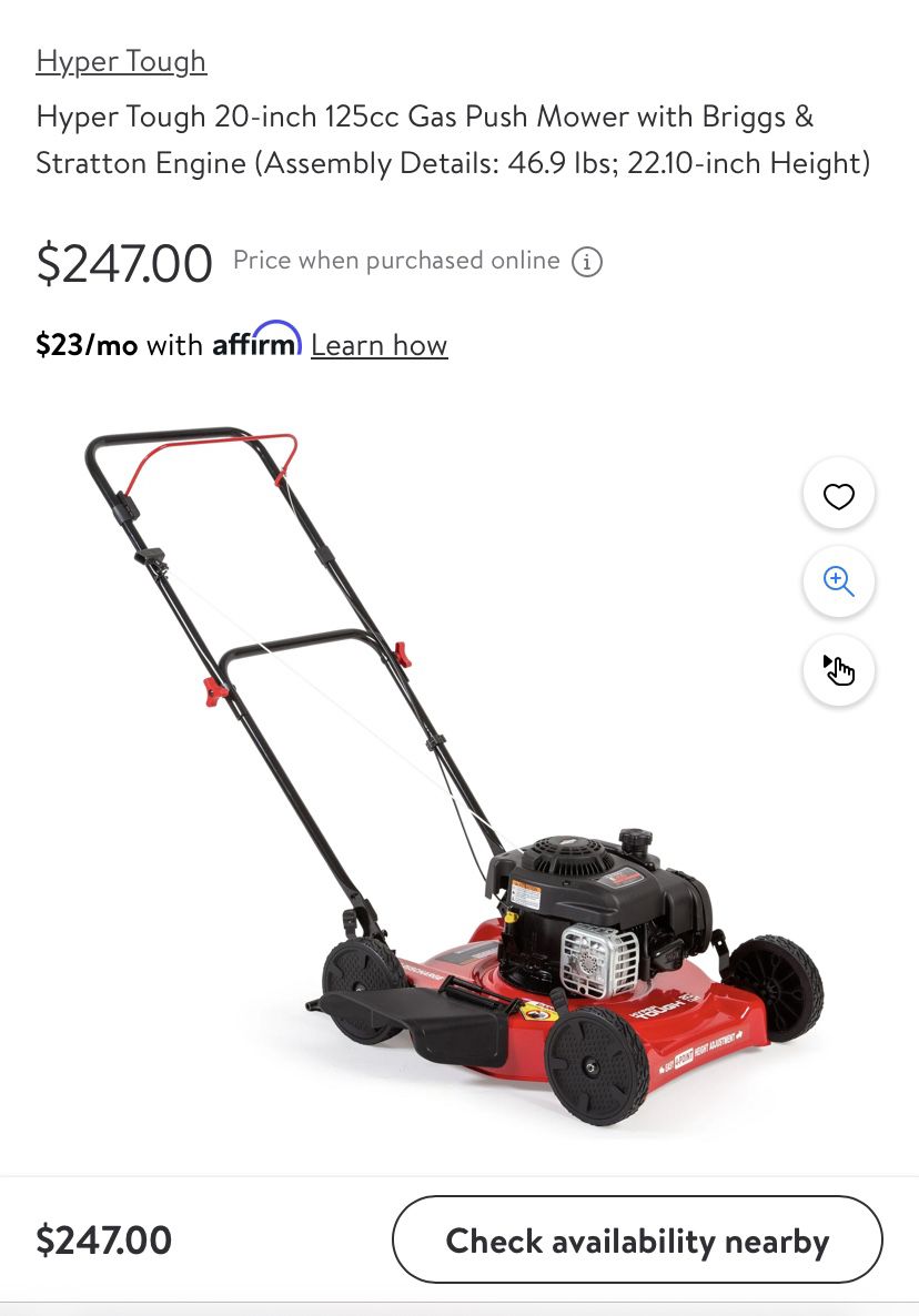Lawn mower Brand New
