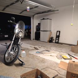 Detachable Motorcycle Windshield 