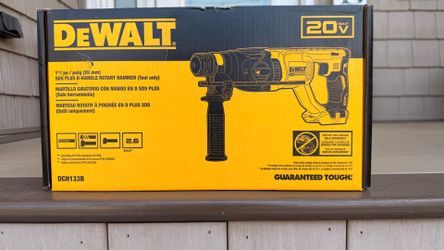 Dewalt 20V MAX Cordless Brushless 1 in. SDS Plus D-Handle Concrete and Masonry Rotary Hammer (Tool Only)