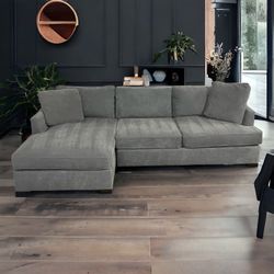 Max Home 2-Piece Sectional Sofa Couch **ALL NYC DELIVERY**