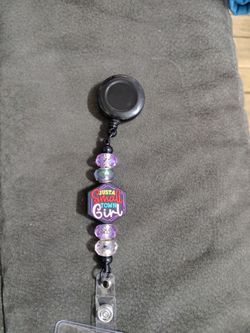 Just a Small Town Girl Badge Reel
