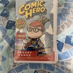 Comic Hero Freddy Funko Limited Edition Summer Convention 