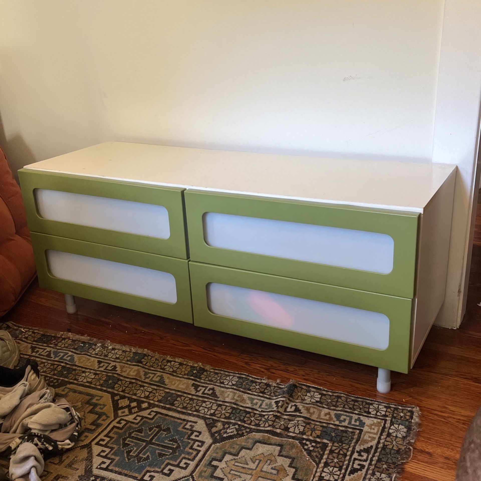 Retro IKEA Green Dresser