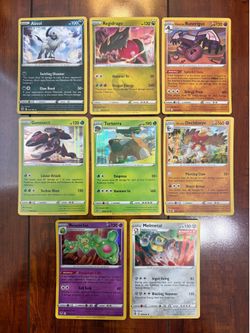 Pokemon Sword & Shield Holo Rare Lot of 8! Absol, Melmetal, Regidrago & More!
