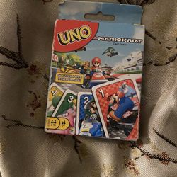 Mario Uno Card Game 