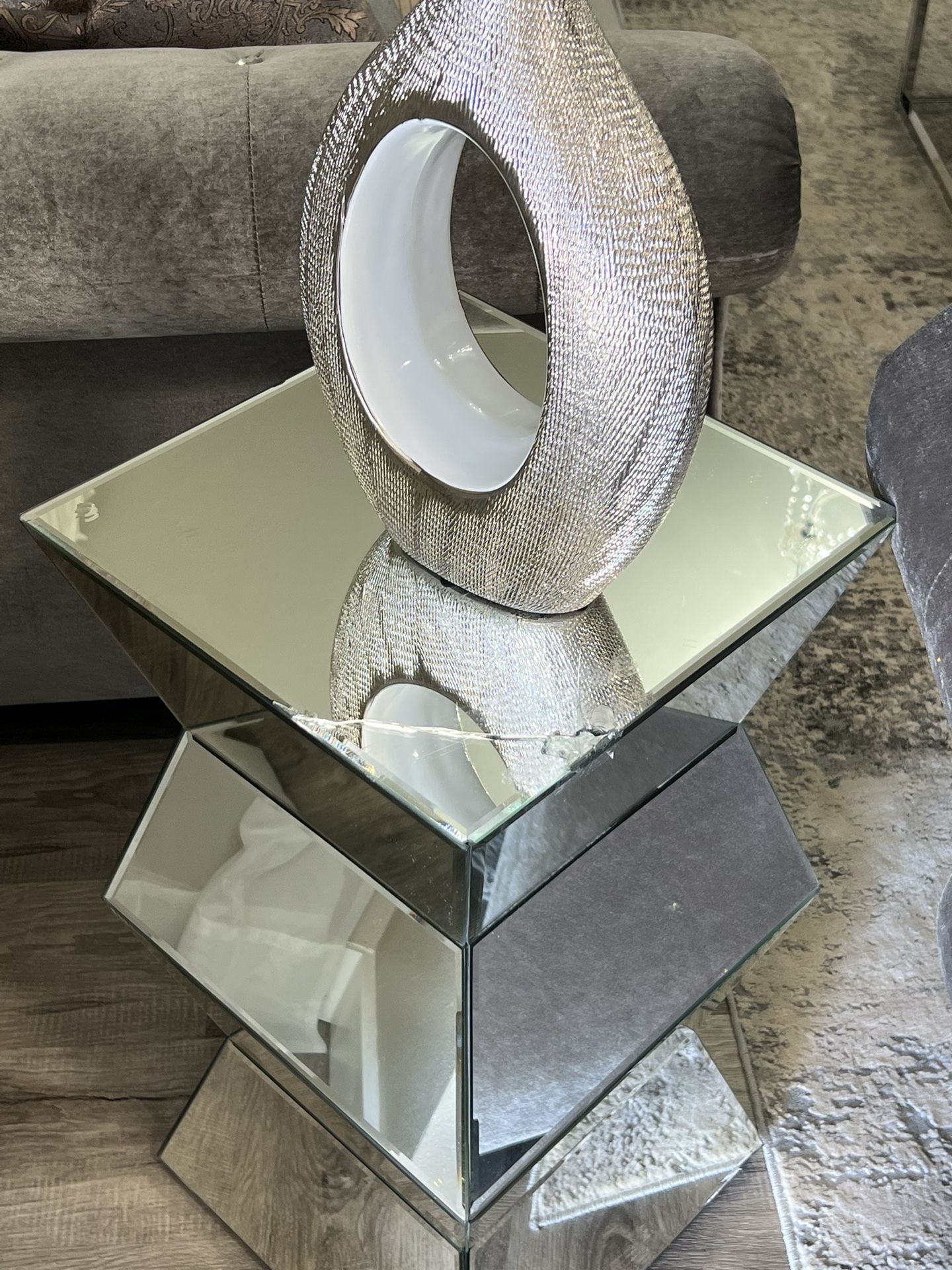 Mirror table 3  Mirror, Tablet. they have little crac