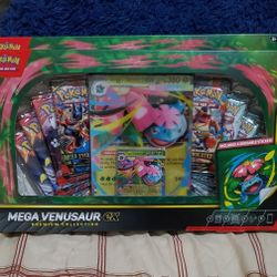 Pokemon Mega Venusaur Ex Premium Collection Box