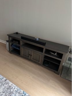 Wood TV Stand