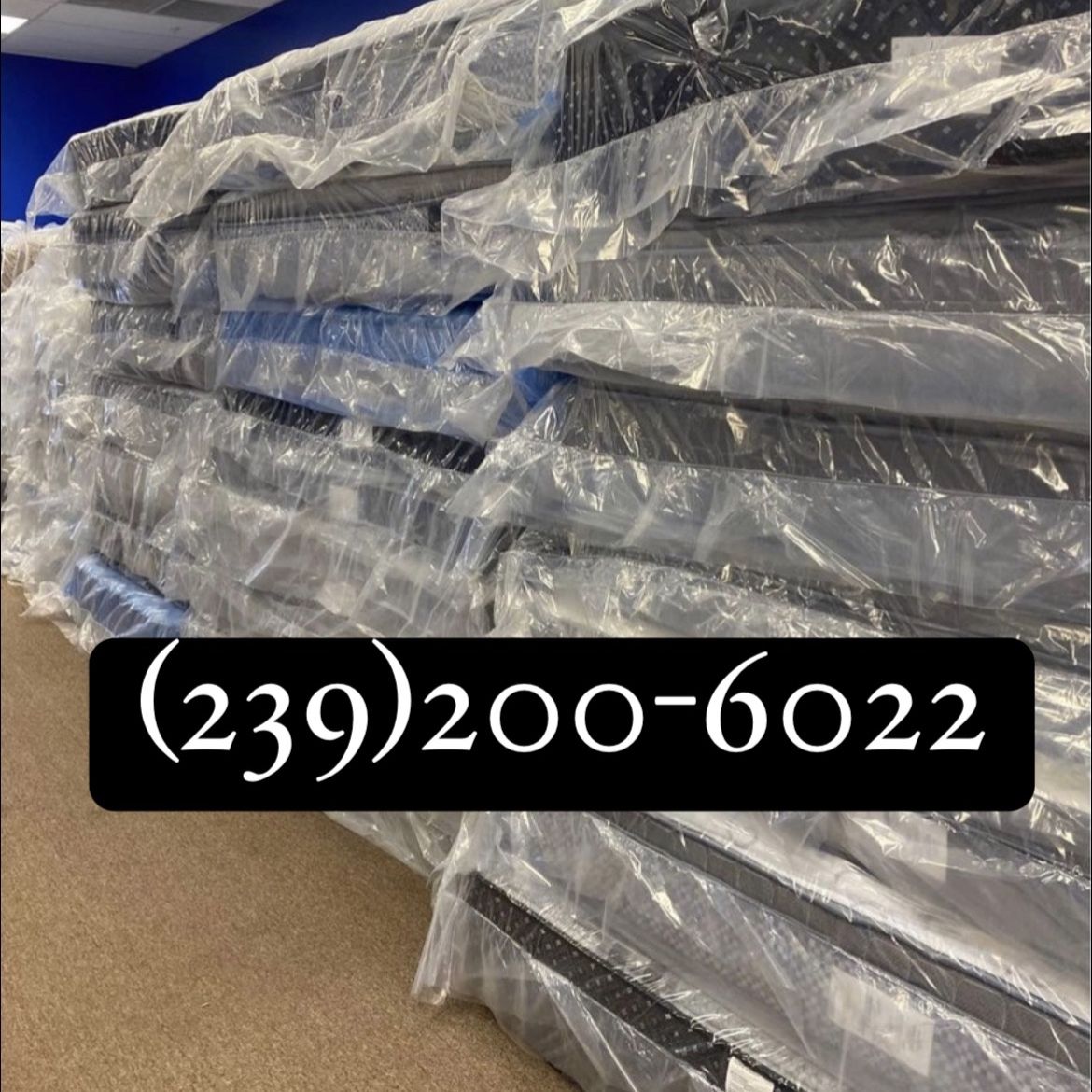 Never Used!! Brand Name Mattress / Sets Factory Direct 50-80% Off Big Retail- MUST SELL INVENTORY 