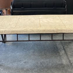 Coffee Table Contemporary Wrought Iron Solid