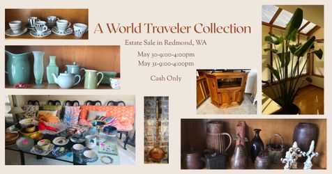 A World Traveler Collection-Estate Sale-Redmond,Wa