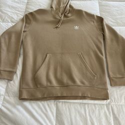 Tan Adidas Sweater Size L