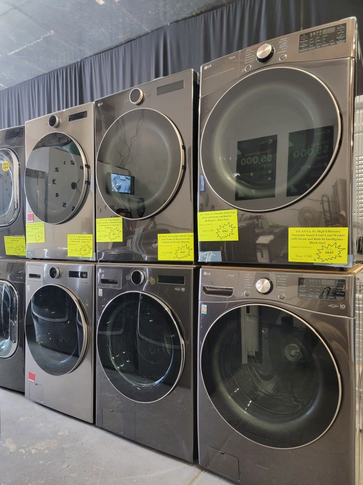 ⭐ SALE! NEW Arrivals! NEW Washers, NEW Dryers, NEW Washtowers, Gas and Electric, 91605