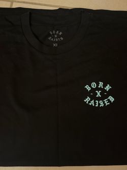 BORN X RAISED T-SHIRT BLK