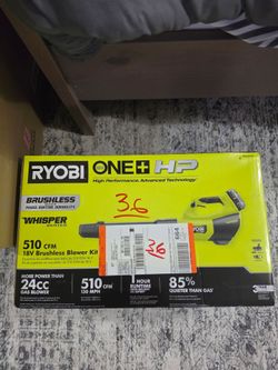 Ryobi Whisper series leafblower