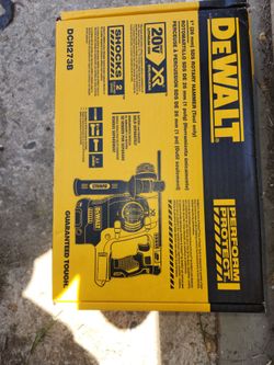 20V MAX XR Cordless Brushless 1 in. SDS Plus L-Shape Rotary Hammer (Tool Only)