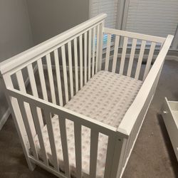 Crib, Changing Table And Dresser