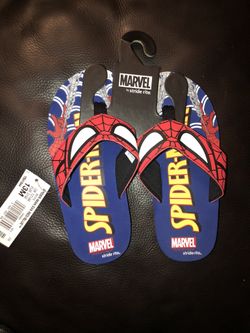 NEW SpiderMan sandals