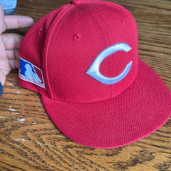 New Era Cooperstown Collection 100th Anniversary Cincinnati Reds Fitted