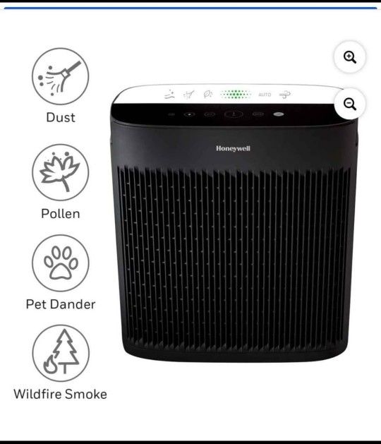 Honeywell Allergen Plus Hepa Air Purified 360 sq ft