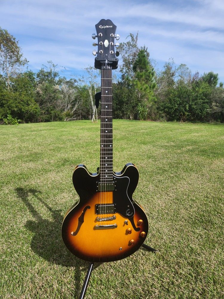 Epiphone Dot VS - Vintage Sunburst - Semi-Hollow Electric Guitar (2013)