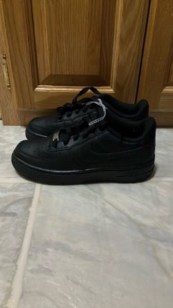 Nike Air Force 1 LE GS Triple Black | FV5951-001 | Size: 3Y = Women 4.5