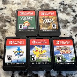 Pokemon Sword Pikachu Snap Zelda link’s awakening breath of the wild nintendo switch