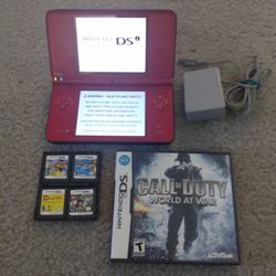 Nintendo DSi XL Red Super Mario Bros 25th Anniversary,Handheld System+5  Games. for Sale in Damascus, MD - OfferUp