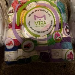 Mira Handcrafts Rainbow Yarn Selection Value Pack