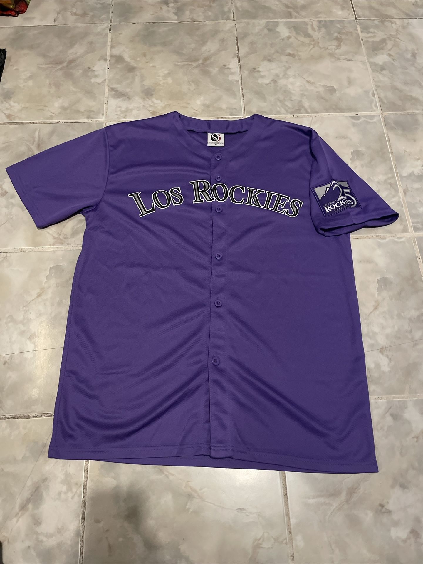Colorado LOS ROCKIES Latin Night MLB Baseball Jersey Size XL 1(contact info removed)